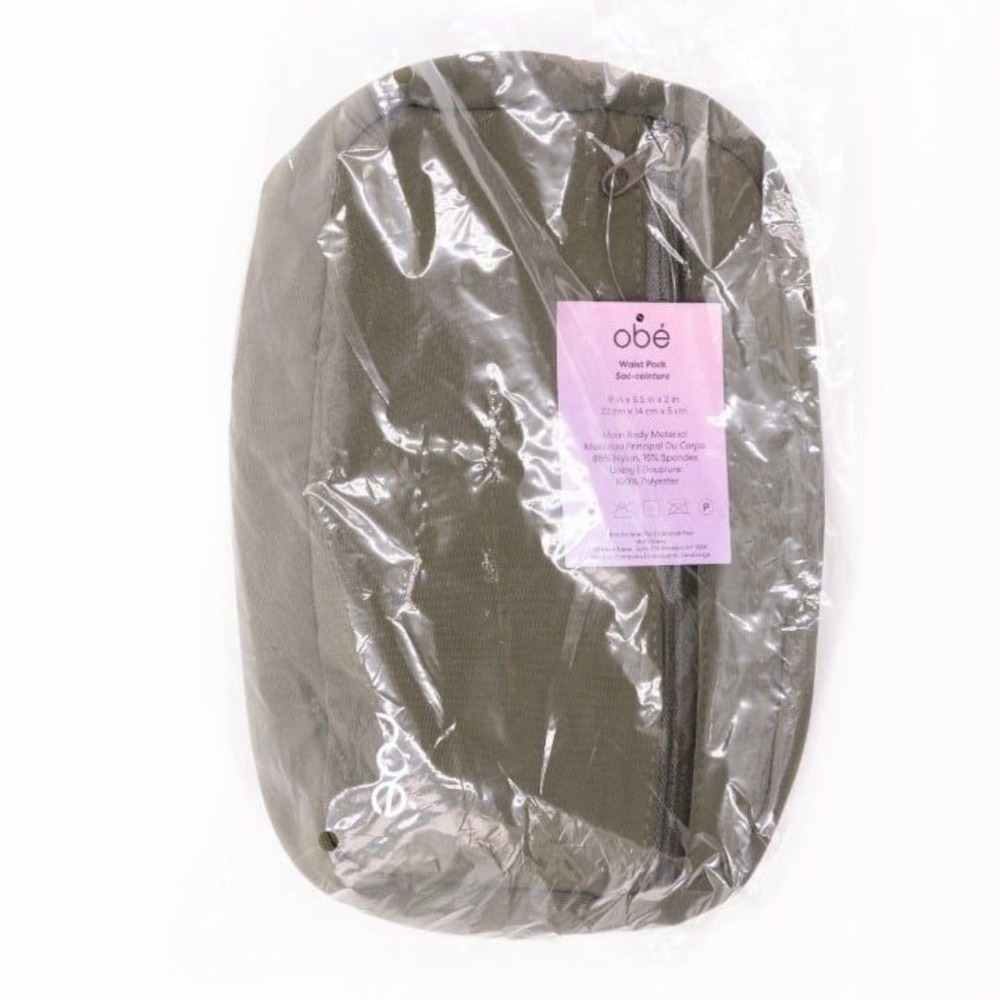 obe x FabFitFun - Hunter Green Waist Pack